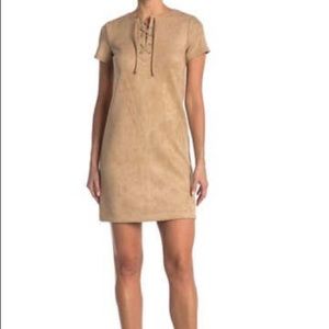 Tommy Hilfiger Lace Up Scuba Dress
